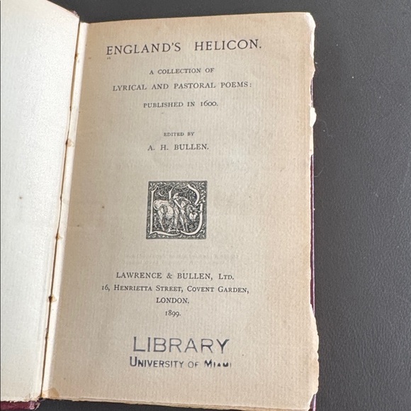 Vintage 1953 England Helican with a University of Miami twist. - Picture 5 of 9